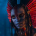 Varang smiling at Kiri in Avatar: Fire and Ash