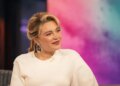 Florence Pugh, here on an April episode of "The Kelly Clarkson Show," told Louis Theroux she's worked with intimacy coordinators who enriched stories and some who have made things downright "weird."