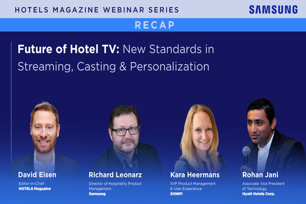 Future of Hotel TV: How casting and streaming offerings are transforming in-room entertainment standards