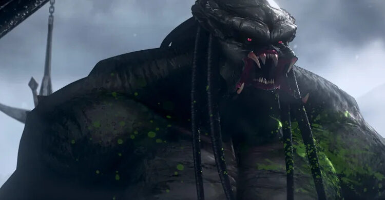A predator goes hunting human warriors of the past in "Predator: Killer of Killers."