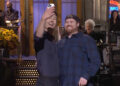 Glen Powell Flew UPS Drive to NYC to See Him Host SNL
