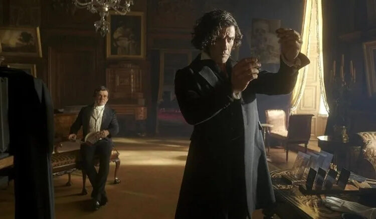 Harlander gives Victor something to think about in Frankenstein