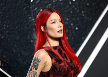 Halsey attends the 2024 MTV Video Music Awards at UBS Arena on Sept. 11, 2024, in Elmont, New York.