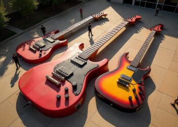 Hard Rock Casino Tejon Unveils Monumental Guitar Sculptures to Celebrate California’s New Entertainment Hub
