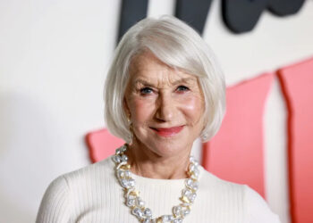 Helen Mirren at a New York screening of Netflix's "The Thursday Murder Club" on Aug. 14.