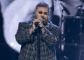 Teddy Swims performs at the 2025 Rock & Roll Hall of Fame Induction Ceremony, November 8, 2025 (Disney/Frank Micelotta)