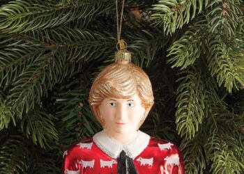 Princess Diana Christmas bauble
