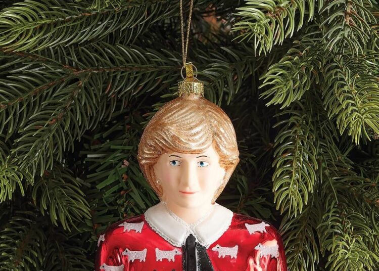 Princess Diana Christmas bauble