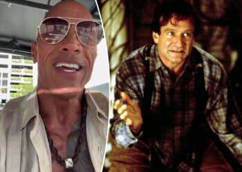 How Dwayne 'The Rock' Johnson 'Jumanji 3' costume honors Robin Williams