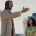 Gabriel gesturing in front of Martha in Good Fortune