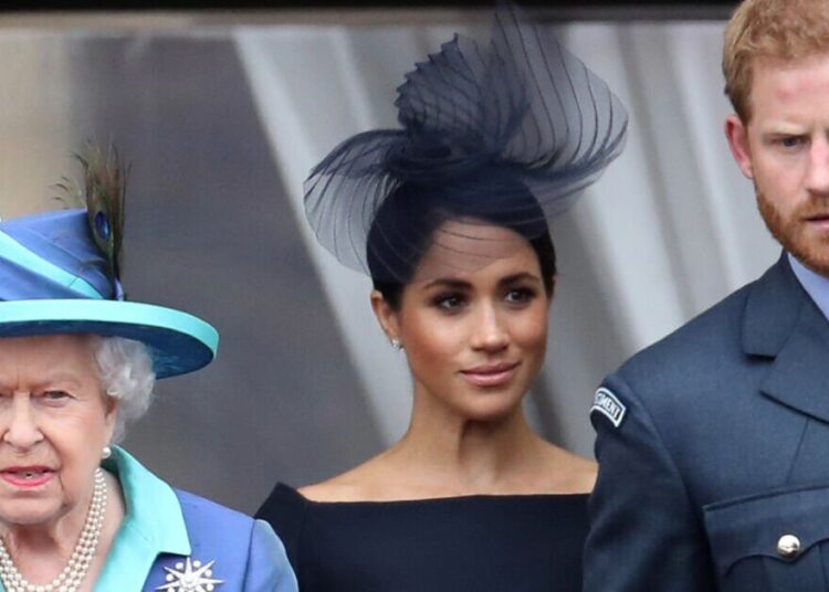 How late Queen erupted at Harry in secret call over Meghan fears | Royal | News