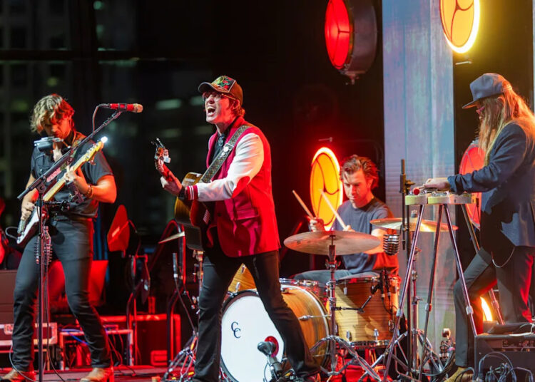 Stephen Wilson Jr. performs during the 2025 SESAC Awards at the Country Music Hall of Fame Sunday, Nov. 16, 2025.