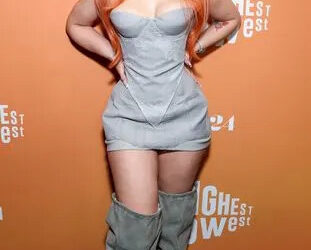 Todd Williamson/JanuaryImages Ice Spice at the 'Highest 2 Lowest' after party in New York City in August