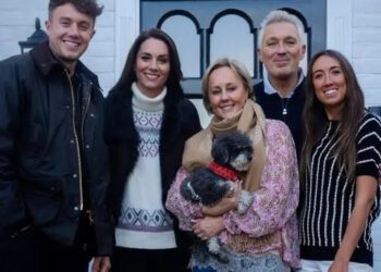 Martin Kemp/Instagram Kate Middleton and the Kemp family in a photo Martin Kemp shared to Instagram in 2024.