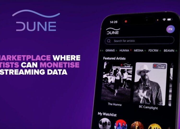 Introducing Dune: a New Music Startup Letting Fans Own Stakes in Artists