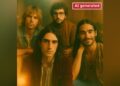 An AI-generated photo of a band.