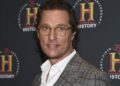 Matthew McConaughey worked alongside his son in his latest film. (AP PHOTO)