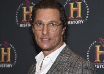 Matthew McConaughey worked alongside his son in his latest film. (AP PHOTO)