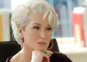 Meryl Streep in The Devil Wears Prada. (credit: Courtesy of Yes/Barry Wetcher)