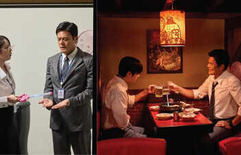 J.Y. Park reveals new direction in 'Happy Hour'; Fans intrigued by the contrast between pink wings and office struggles