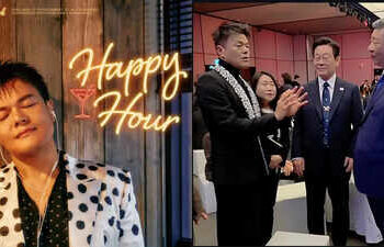 J.Y. Park, the 'Minister-level entertainer,' offers comfort with new single 'Happy Hour'