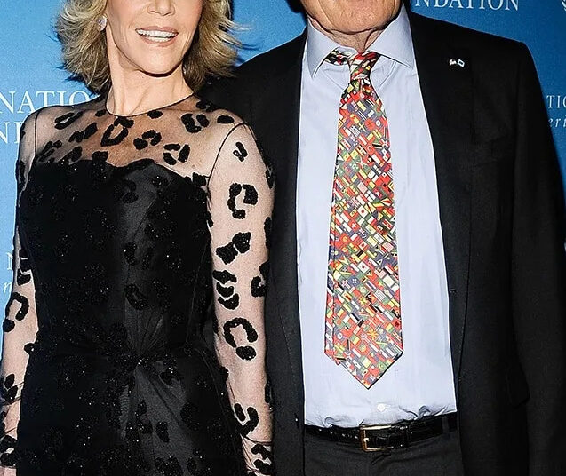 Jane Fonda and Ted Turner