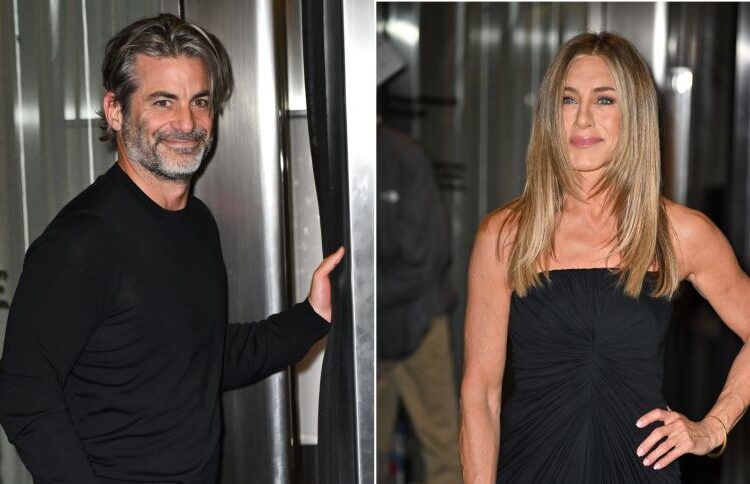 Jim Curtis and Jennifer Aniston share an interest in wellness.