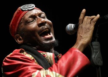 Jamaican musician, singer and actor Jimmy Cliff performs during the Timbre Rock and Roots concert on Friday March 22, 2013 in Singapore. (AP Photo/Wong Maye-E, File)