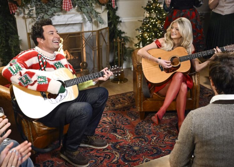 Jimmy Fallon's New Holiday Single, 'Ugly Sweater,' Gets Music Video — Watch