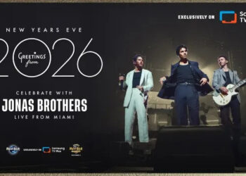 Jonas Brothers Samsung TV Plus New Year's Eve (Courtesy Samsung TV Plus)