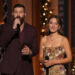 Jordan Davis and Lauren Daigle co-host 'CMA Country Christmas' (John Russell/CMA)