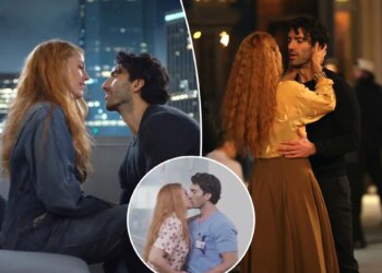 Justin Baldoni claims Blake Lively improvised kiss in 'It Ends with Us' scene