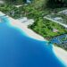 Illustration of the entertainment complex project invested by South Korean poducer Lee Soo-man in Gia Lai province, central Vietnam.