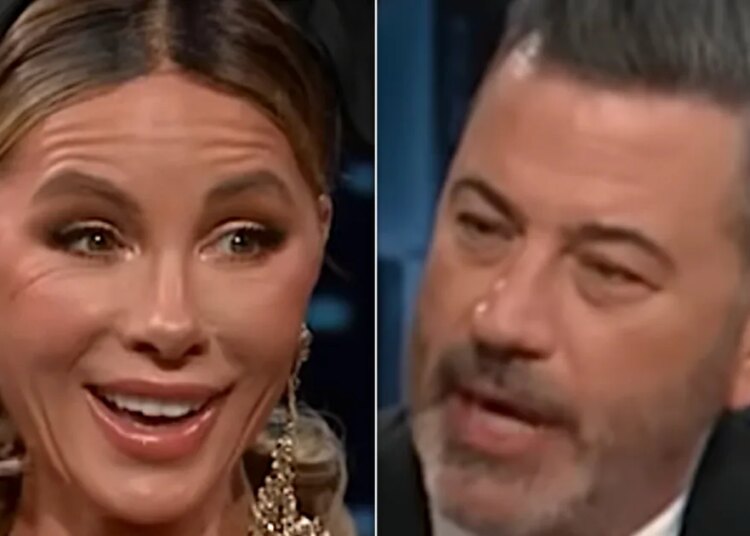 Kate Beckinsale Leads Jimmy Kimmel On A Trump Tangent, And It’s Kinda Weird