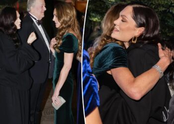 Kate Middleton shares emotional embrace with Jessie J after bonding over cancer journeys