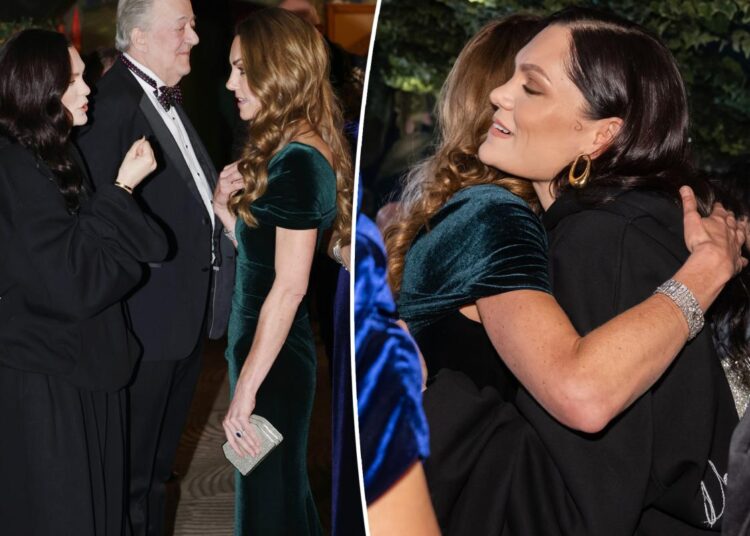 Kate Middleton shares emotional embrace with Jessie J after bonding over cancer journeys