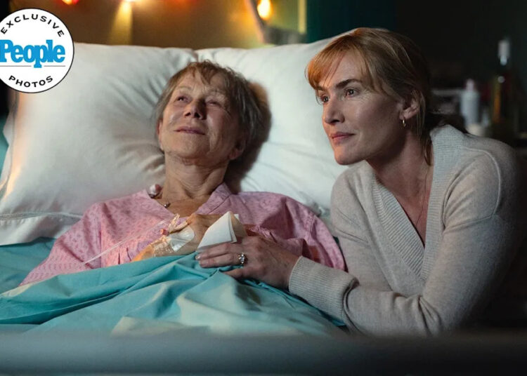 Kimberley French/Netflix Helen Mirren and Kate Winslet in