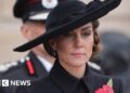 Kate and Queen lay Armistice Day wreaths as nation pays tribute