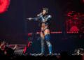 Katy Perry on stage in Atlanta earlier this year