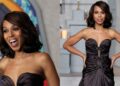 Kerry Washington Brings Classic Glamour to 'Wake Up Dead Man' Premiere