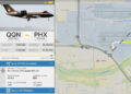 An image of a private jet featuring a crude middle-finger decal has ignited controversy on Reddit, after a user in the subreddit r/thebulwark discovered the aircraft flying from Nashville to Phoenix.