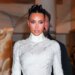 Kim Kardashian seen in Midtown on Oct. 28, 2025 in New York City. (Photo by Aeon/GC Images)