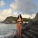 Kim Kardashian shared sultry photos in a transparent lace dress before sharing that she failed the bar exam. Kim Kardashian/Instagram