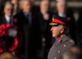 King Charles III leads Britain's Remembrance Sunday ceremony for war dead