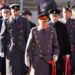 King Charles III followed by the Prince of Wales, (left) and the Duke of Edinburgh (right) during the Remembrance Sunday service in London