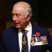 King Charles III wore some of his medals to the concert. Pic: PA