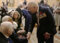 King hosts VJ veterans at Windsor to mark 80th anniversary of war's end