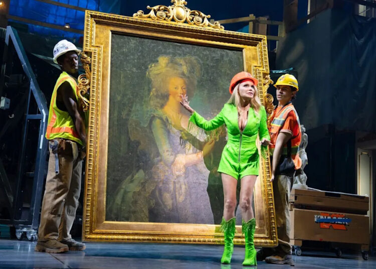 Julieta Cervantes Kristin Chenoweth in 'The Queen of Versailles' on Broadway