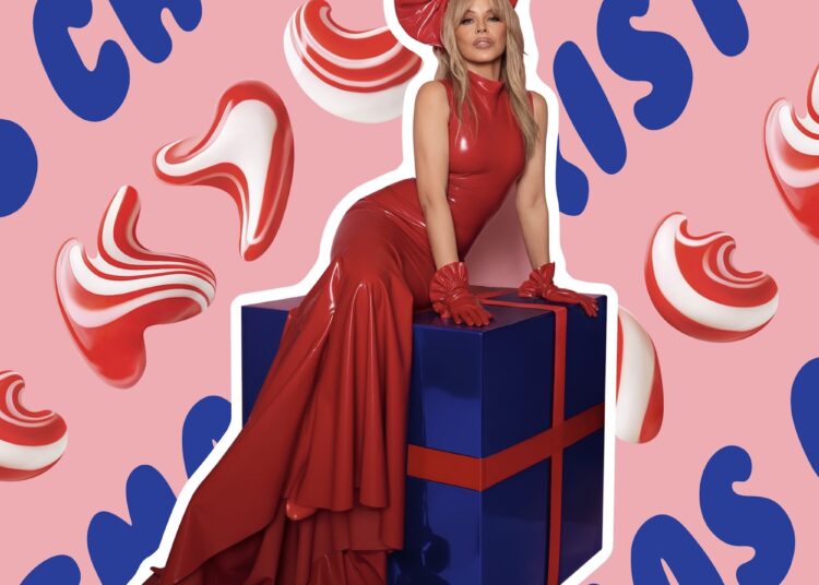 'Kylie Christmas (Fully Wrapped' album cover