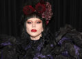 Lady Gaga at the 2025 MTV VMAs after winning artist of the year in New York in September 2025.